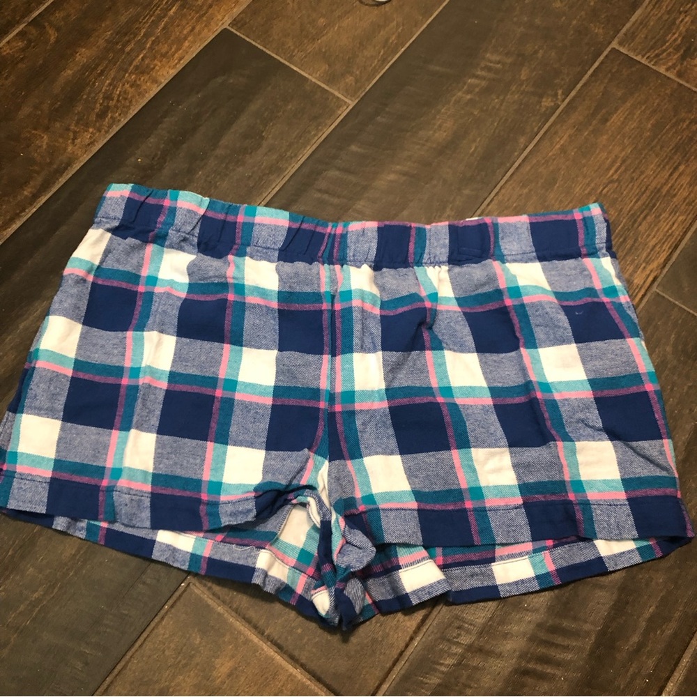 EUC Jenni Intimates Flannel Lounge Shorts